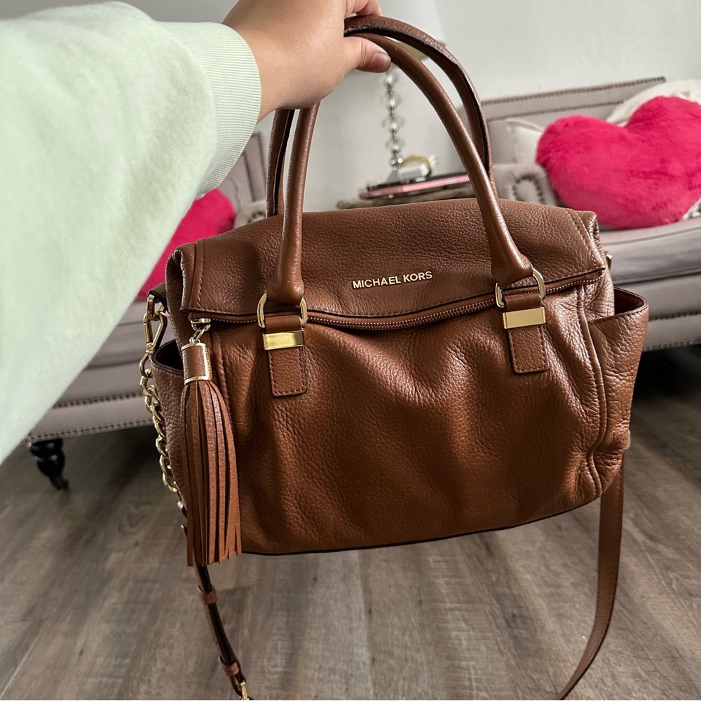 MICHAEL Michael Kors Brown Satchel